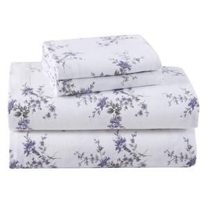 Laura Ashley(R) Jessika Cotton Flannel Sheet Set