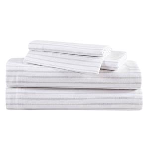 Eddie Bauer Trail Stripe Cotton Flannel Sheet Set alternate view