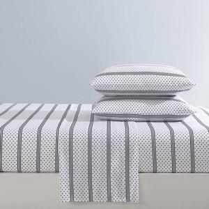 Betsey Johnson Dots & Stripes Microfiber Sheet Set