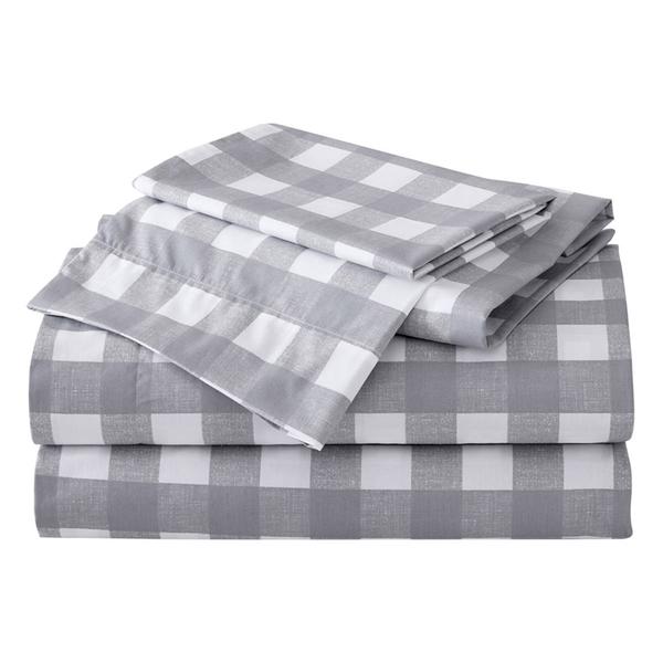 Eddie Bauer Lakehouse Plaid Cotton Percale Sheet Set