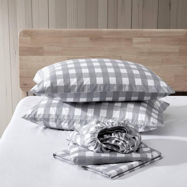 Eddie Bauer Lakehouse Plaid Cotton Percale Sheet Set alternate view