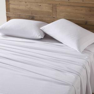 Eddie Bauer Solid Cotton Flannel Sheet Set