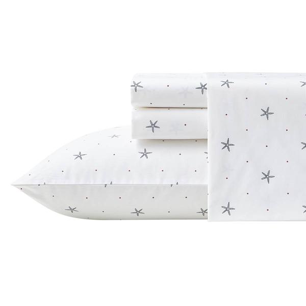 Nautica Star Spangled Coastal Percale Cotton Sheet Set