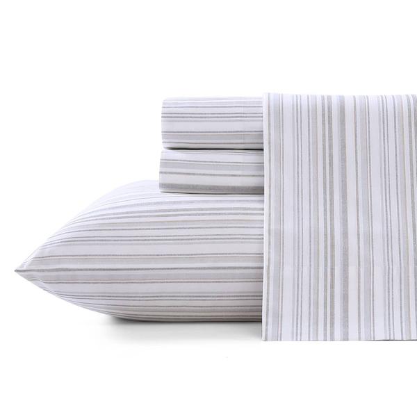 Tommy Bahama Kahanu Stripe 200TC 4pc. Cotton Percale Sheet Set