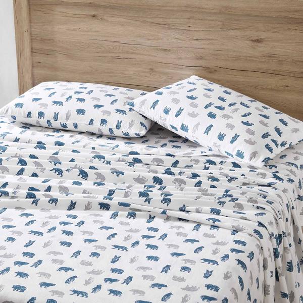 Eddie Bauer Bear Mountain Cotton Flannel Sheet Set alternate view
