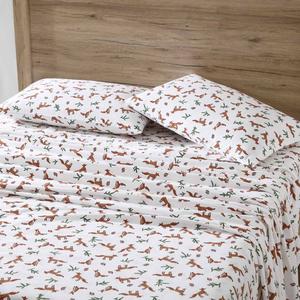 Eddie Bauer Fox Trail Cotton Flannel Sheet Set