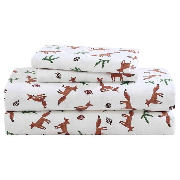 Eddie Bauer Fox Trail Cotton Flannel Sheet Set alternate view