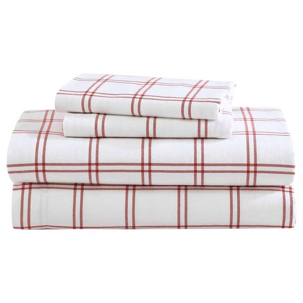 Eddie Bauer Westridge Plaid Cotton Flannel Sheet Set alternate view