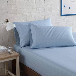 Nautica Herringbone Coastal Microfiber Sheet Set alternate view