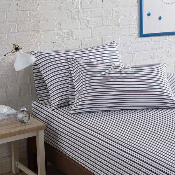 Nautica Aevery Stripe Microfiber Sheet Set alternate view