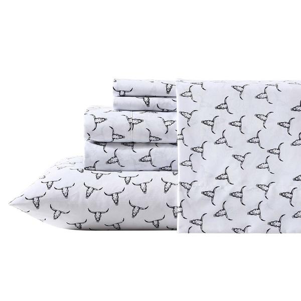 Wrangler Steer Skulls Microfiber Sheet Set alternate view