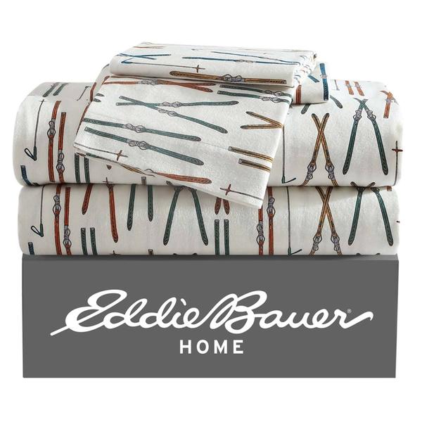 Eddie Bauer Ski Line Cotton Flannel Sheet Set alternate view
