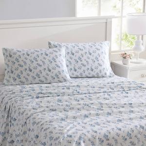 Laura Ashley(R) Audrey Cotton Sheet Set alternate view