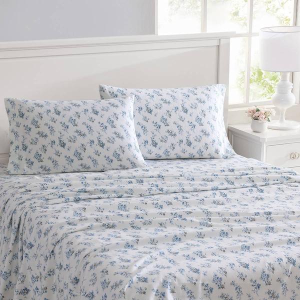 Laura Ashley(R) Audrey Cotton Sheet Set alternate view