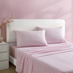 Betsey Johnson Wonderland Stripe Microfiber Sheet Set