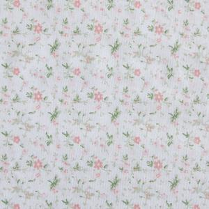 Laura Ashley(R) Evie 100% Cotton Pink Floral Percale Sheet Set alternate view