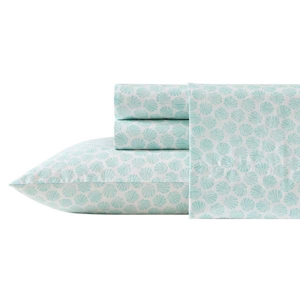 Laura Ashley(R) Margate Shells 100% Percale Cotton Sheet Set alternate view