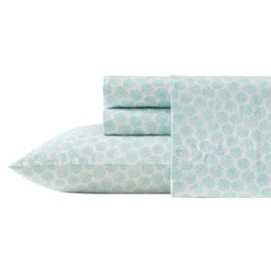 Laura Ashley(R) Margate Shells 100% Percale Cotton Sheet Set alternate view