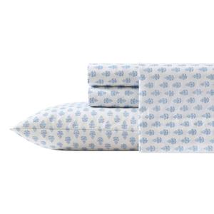 Laura Ashley(R) Francesca 100% Percale Cotton Floral Sheet Set alternate view
