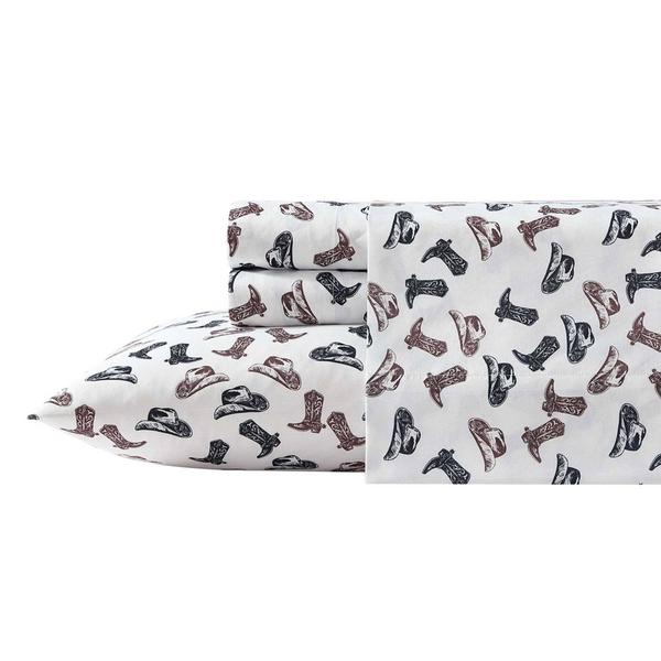 Wrangler Boots & Hats Microfiber Sheet Set alternate view