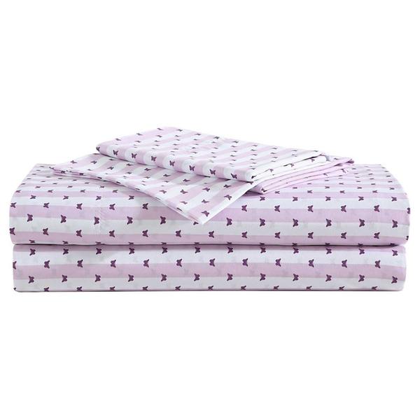 Betsey Johnson Butterfly Stripe Sheet Set alternate view