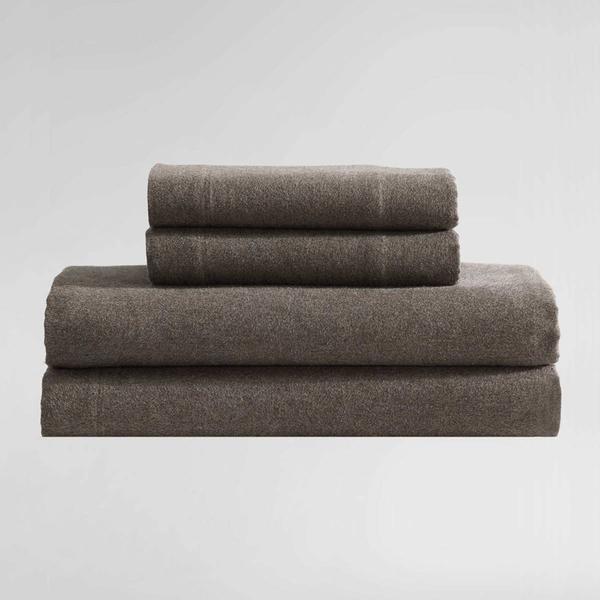 Calvin Klein Melange Flannel Sheet Set