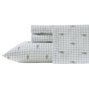 Wrangler Cactus Gingham Sheet Set