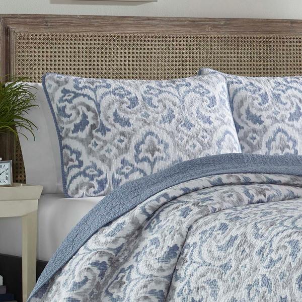 Tommy Bahama Cape Verde 136TC 3pc. Quilt Set alternate view