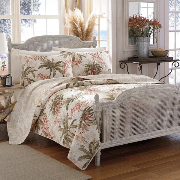 Tommy Bahama Bonny Cove 136TC 3pc. Quilt Set