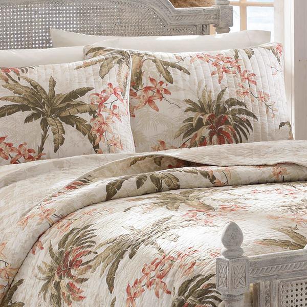 Tommy Bahama Bonny Cove 136TC 3pc. Quilt Set alternate view