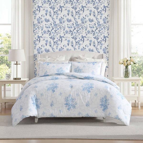 Laura Ashley(R) Sophia Cotton Duvet Set