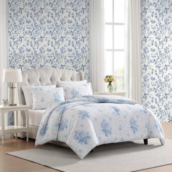 Laura Ashley(R) Sophia Cotton Duvet Set alternate view