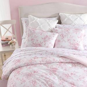 Laura Ashley(R) Delphine Cotton Reversible 3pc. Comforter Set alternate view