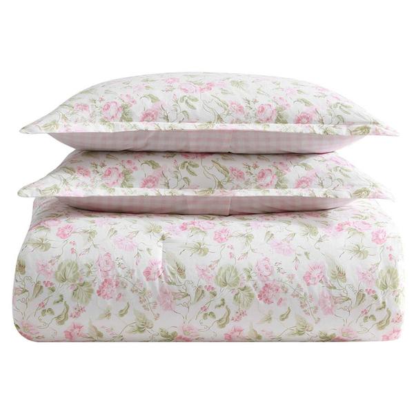 Laura Ashley(R) Morning Gloria Cotton Reversible Comforter Set alternate view