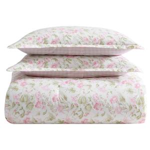 Laura Ashley(R) Morning Gloria Cotton Reversible Comforter Set alternate view