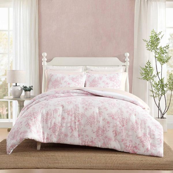 Laura Ashley(R) Delphine 3pc. Comforter Set