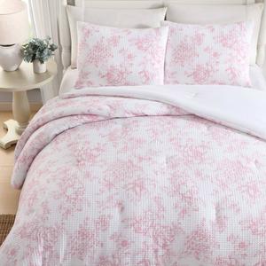 Laura Ashley(R) Delphine 3pc. Comforter Set alternate view