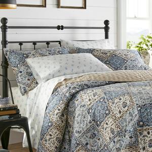 Stone Cottage Abby 136 Thread Count Reversible 3pc. Quilt Set alternate view