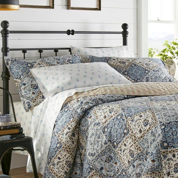 Stone Cottage Abby 136 Thread Count Reversible 3pc. Quilt Set alternate view