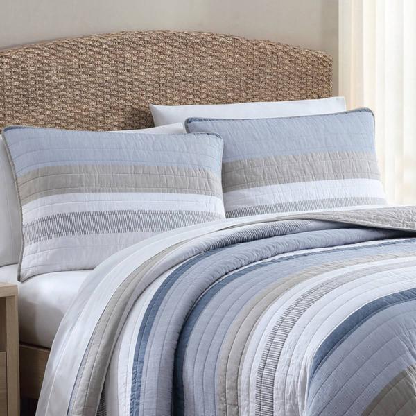 Nautica Galewood 136 Thread Count Reversible 3pc. Quilt Set alternate view