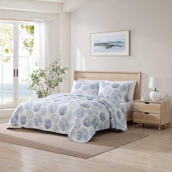 Tommy Bahama Ocean Isle Cotton Reversible 3pc. Quilt Set