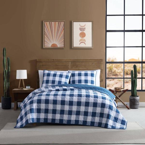 Wrangler Flagstaff Check Cotton 3pc. Quilt Set