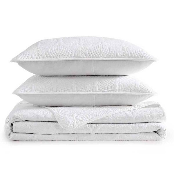 Tommy Bahama Line Palm Reversible Quilt Set alternate view
