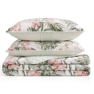 Tommy Bahama Island Orchid Reversible 3pc. Quilt Set alternate view