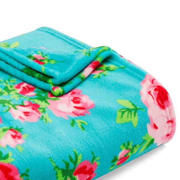 Betsey Johnson Bouquet Day Plush Fleece Blanket alternate view