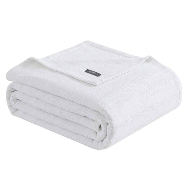 Eddie Bauer Variegated Weave Stripe Blanket