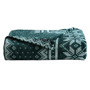 Nautica Fair Isle Texture Blanket