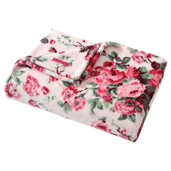 Betsey Johnson Vintage Floral Blanket