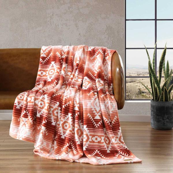 Wrangler Jericho Ultra Soft Plush Peach Blanket alternate view