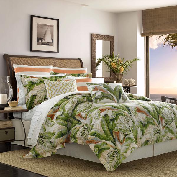 Tommy Bahama Palmiers 230 TC 3pc. Duvet Cover Set